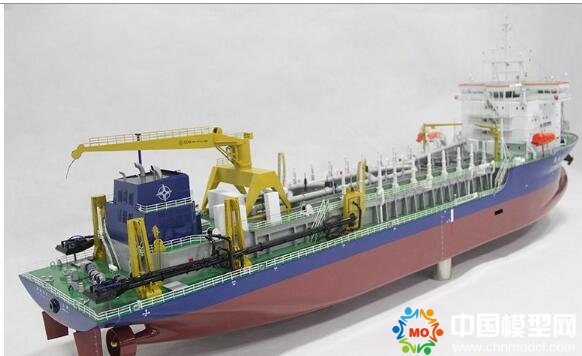 自航耙吸挖泥船“新?；?”模型