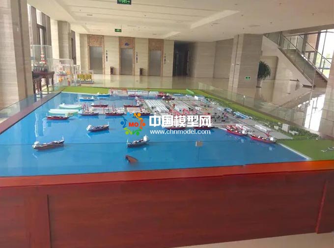 船廠沙盤模型