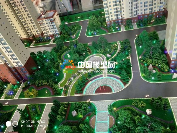 中天世紀展示建筑模型