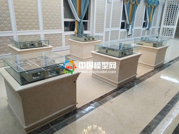 中天世紀展示建筑模型