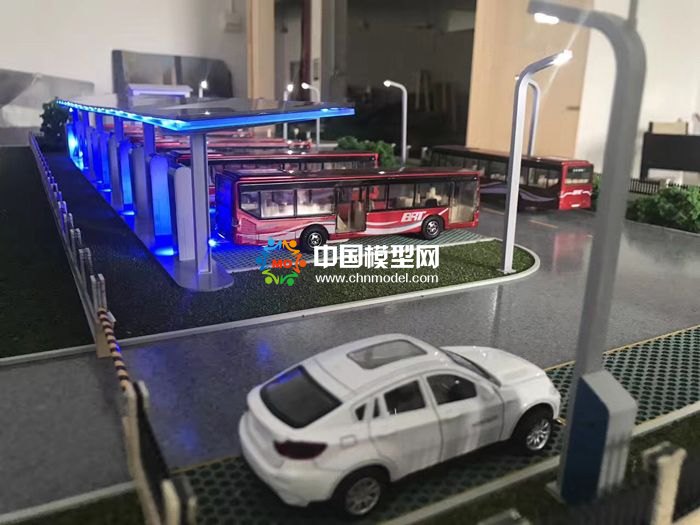 智能充電樁沙盤(pán)模型