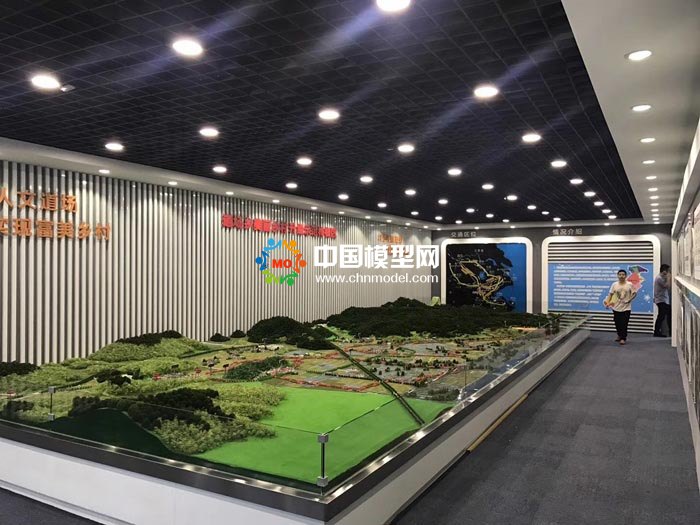 道場鄉(xiāng)美麗鄉(xiāng)村示范樣板區(qū)沙盤模型