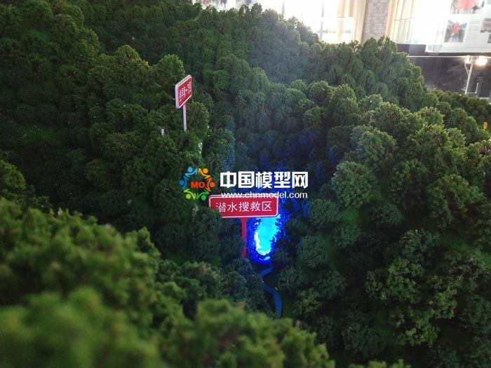 聯(lián)合搜救場景模擬沙盤模型