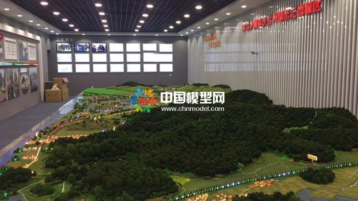 道場鄉(xiāng)美麗鄉(xiāng)村示范樣板區(qū)沙盤模型