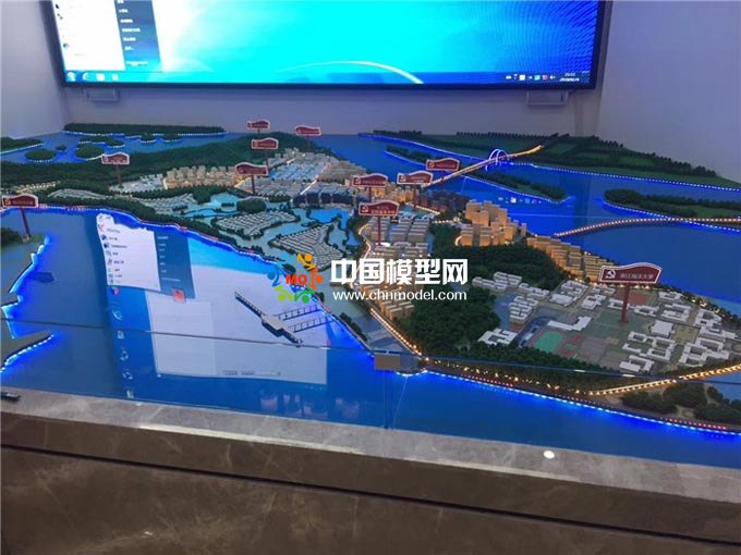 黨群服務中心沙盤模型