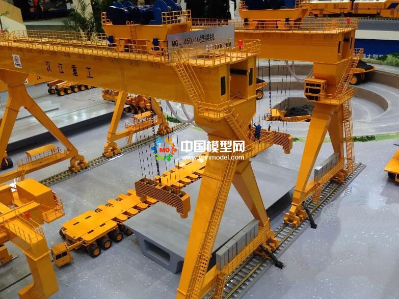 提梁機模型，起重機模型，吊車模型