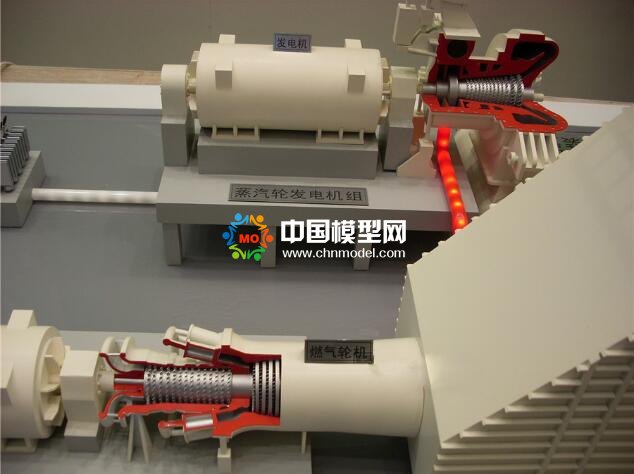 蒸汽聯合循環發電技術沙盤模型