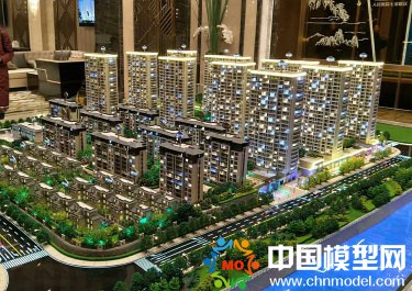 售樓部沙盤中模型燈光不可或缺增加現(xiàn)場(chǎng)氛圍