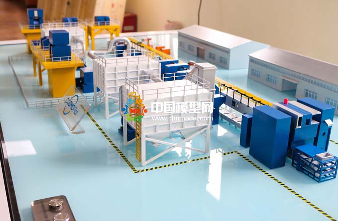 自動化產線沙盤模型