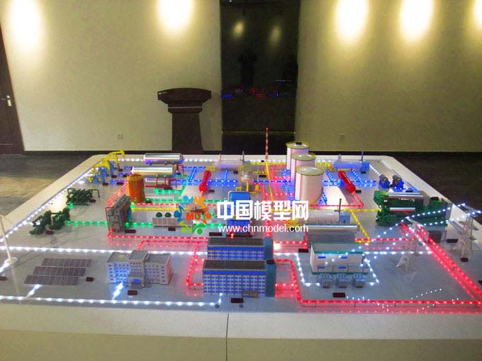 油氣田分布式能源沙盤模型