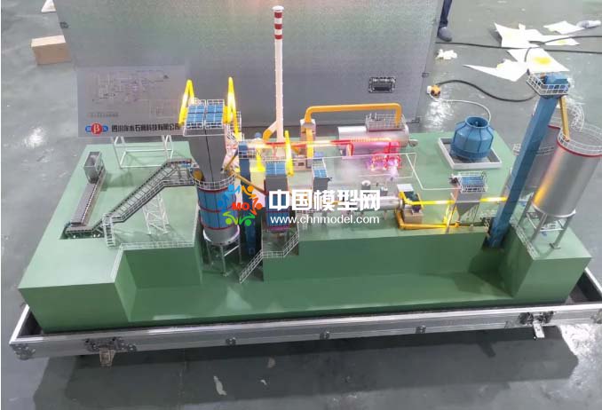 石膏生產(chǎn)線模型