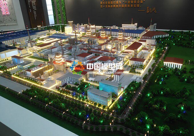 國內(nèi)部分鋼鐵廠沙盤模型