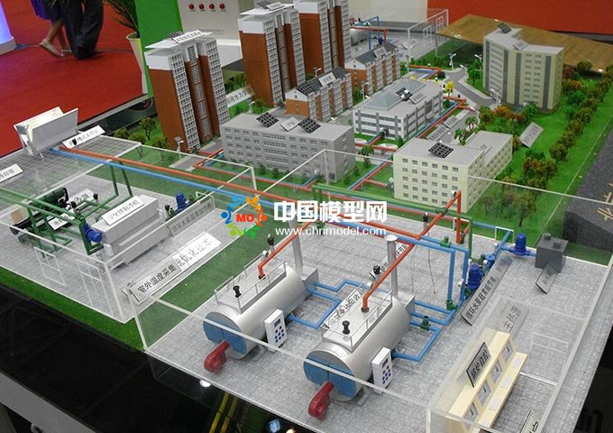 供熱系統模型，采暖系統模型