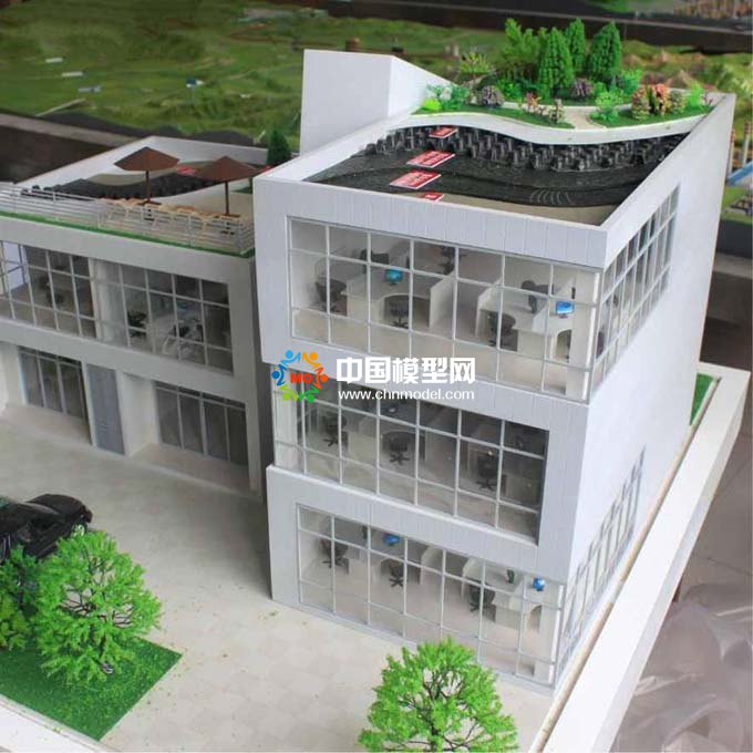 屋面（屋頂）防水系統沙盤模型