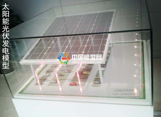 停車庫屋頂光伏發電模型
