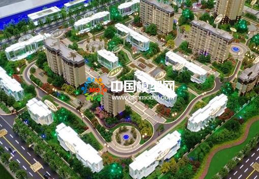 售樓部沙盤對仿真度要求較高,氛圍營造也很重要