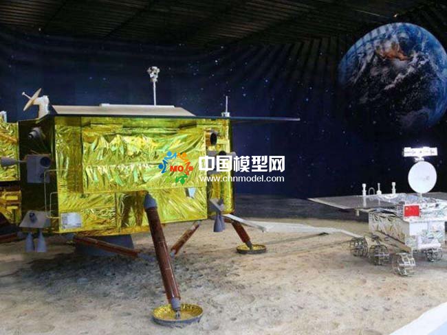 月球車模型，著陸器模型