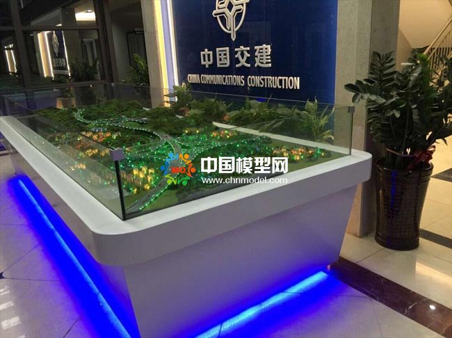 高速互通立交橋沙盤模型