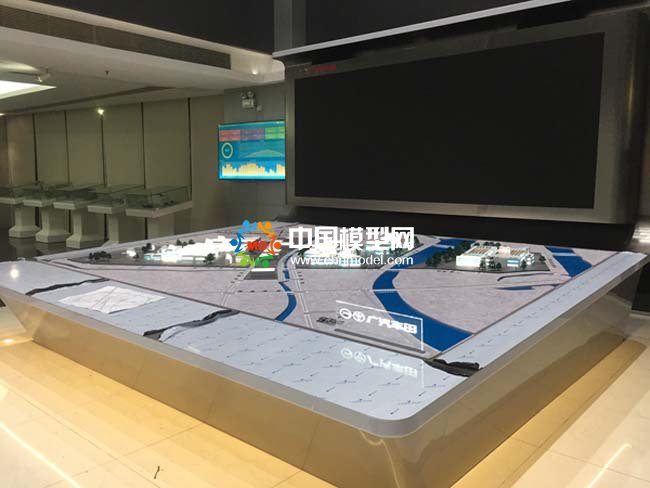 廣汽豐田汽車廠沙盤模型