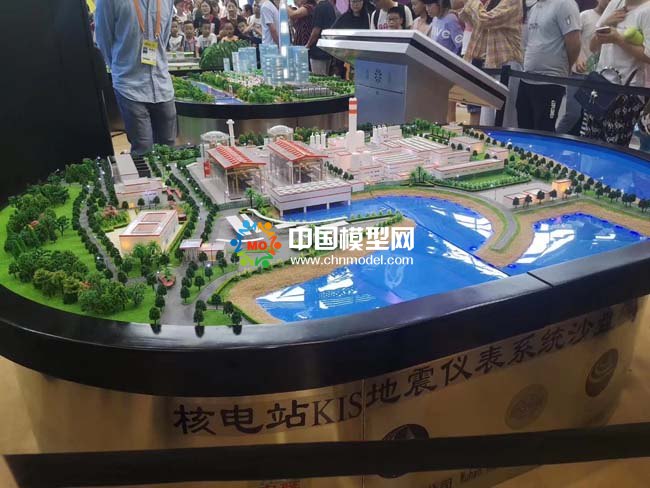 核電站kis地震儀系統沙盤模型