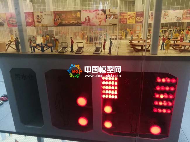 立體有機城市沙盤模型