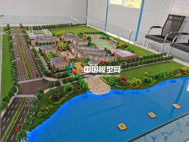 ???????鄂州市第二中學(xué)沙盤模型