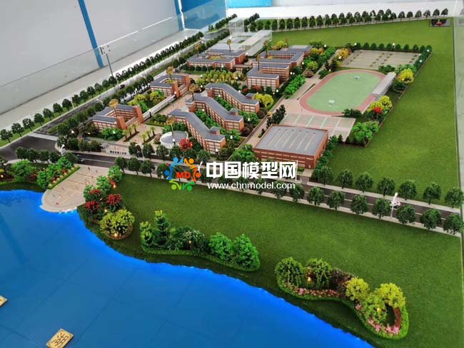 ???????鄂州市第二中學(xué)沙盤模型