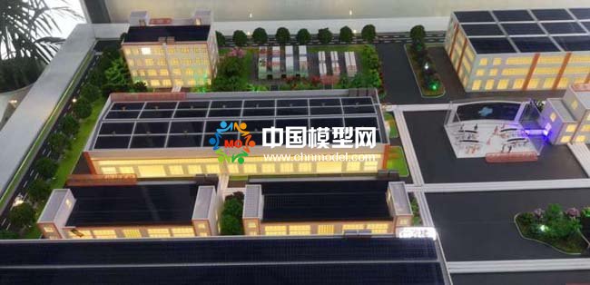 企業屋頂光伏屋頂發電沙盤模型