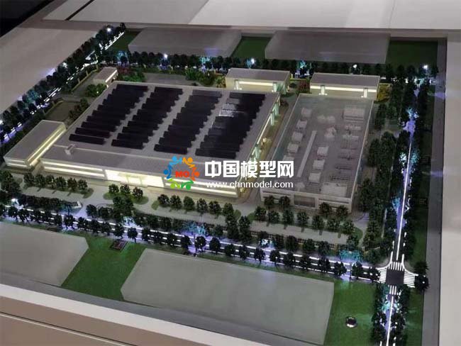 企業屋頂光伏屋頂發電沙盤模型