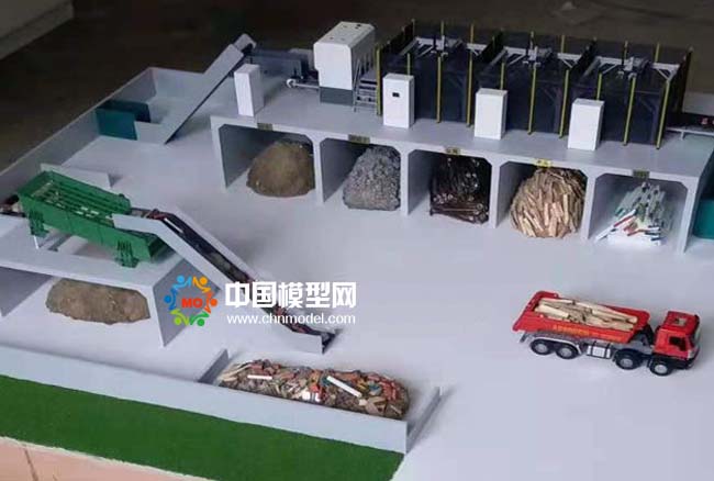 垃圾分類沙盤模型