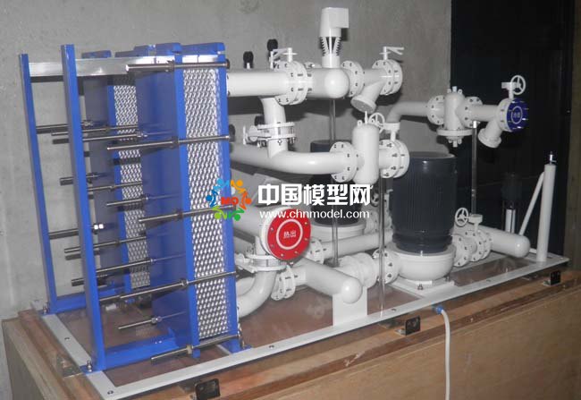 供暖系統沙盤模型