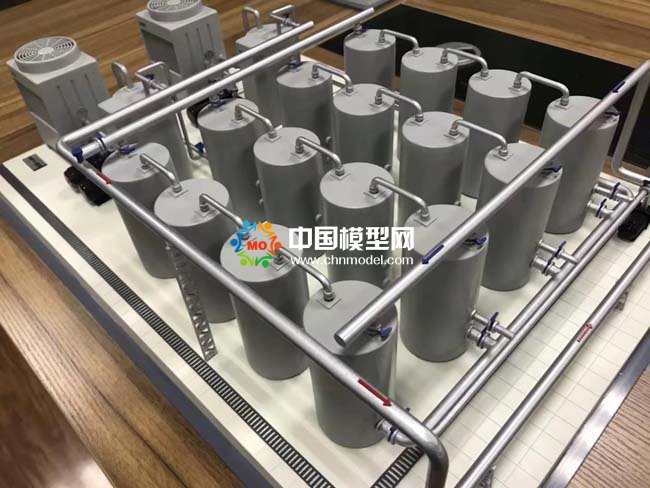 商用鍋爐供暖系統沙盤模型