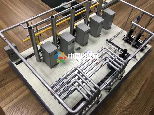 商用鍋爐供暖系統沙盤模型
