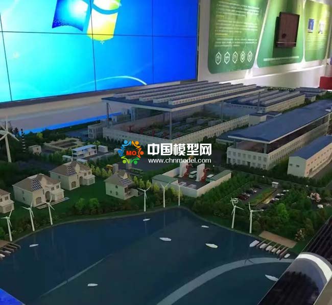 天能集團智能沙盤模型