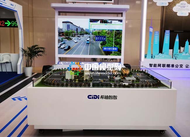 智慧公交沙盤模型