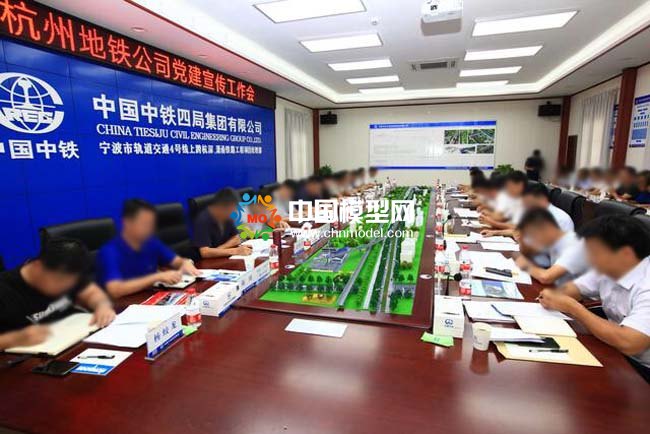 寧波軌道交通4號線沙盤模型