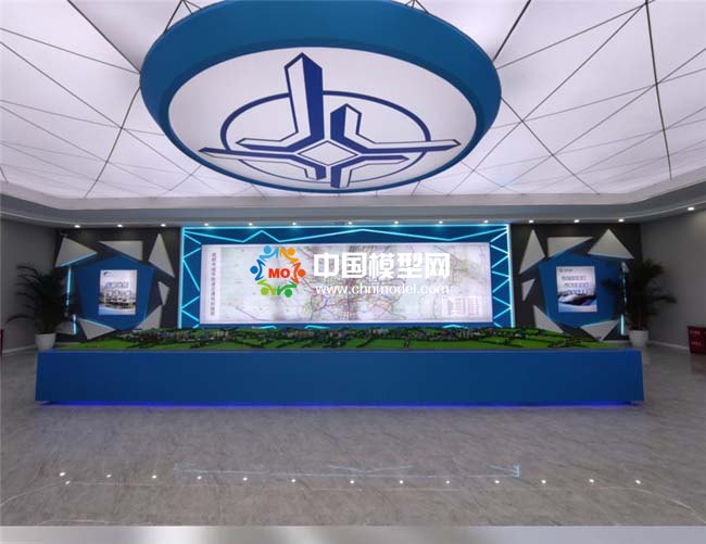 成都軌道交通三十號線沙盤模型