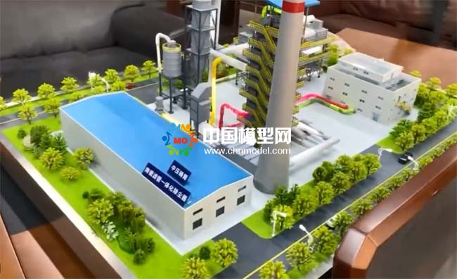 陶瓷濾管一體化除塵器沙盤模型