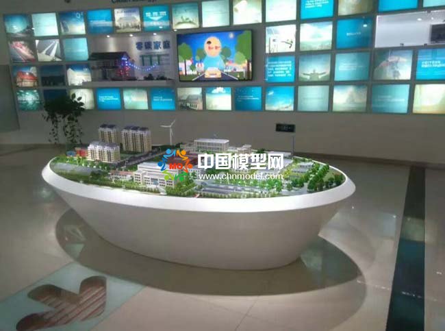 分布式光伏電站沙盤模型