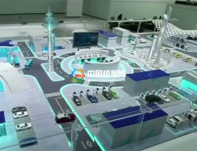  超級電港沙盤模型