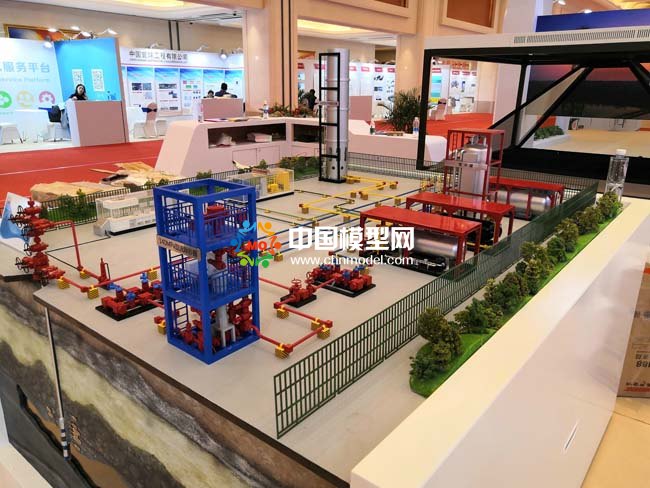 高溫高壓含硫氣井測試技術沙盤模型