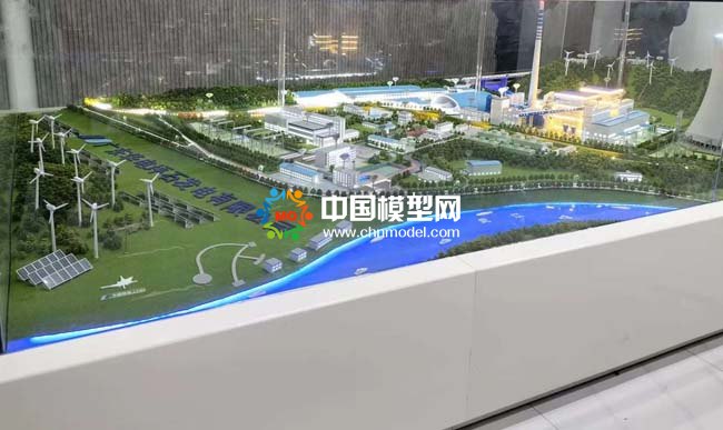 華電坪石發(fā)電廠沙盤(pán)模型