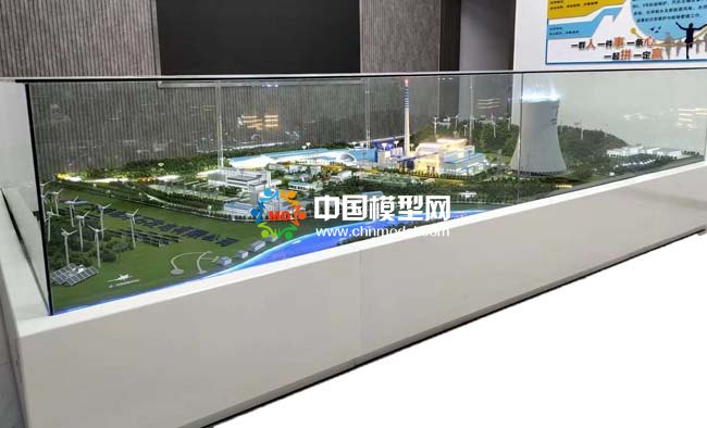 華電坪石發(fā)電廠沙盤(pán)模型