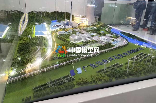 華電坪石發(fā)電廠沙盤(pán)模型
