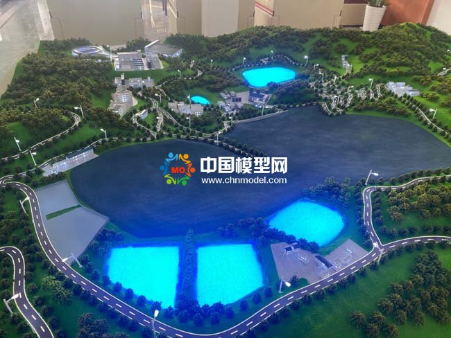 生態環境綜合服務沙盤模型