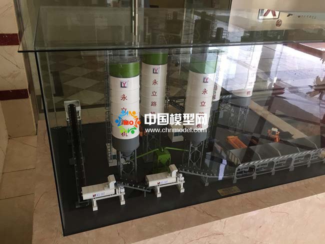 混泥土攪拌設備模型