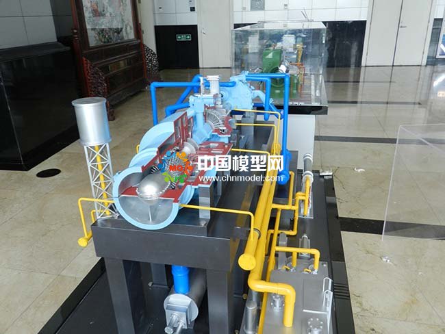 發電氣輪機模型