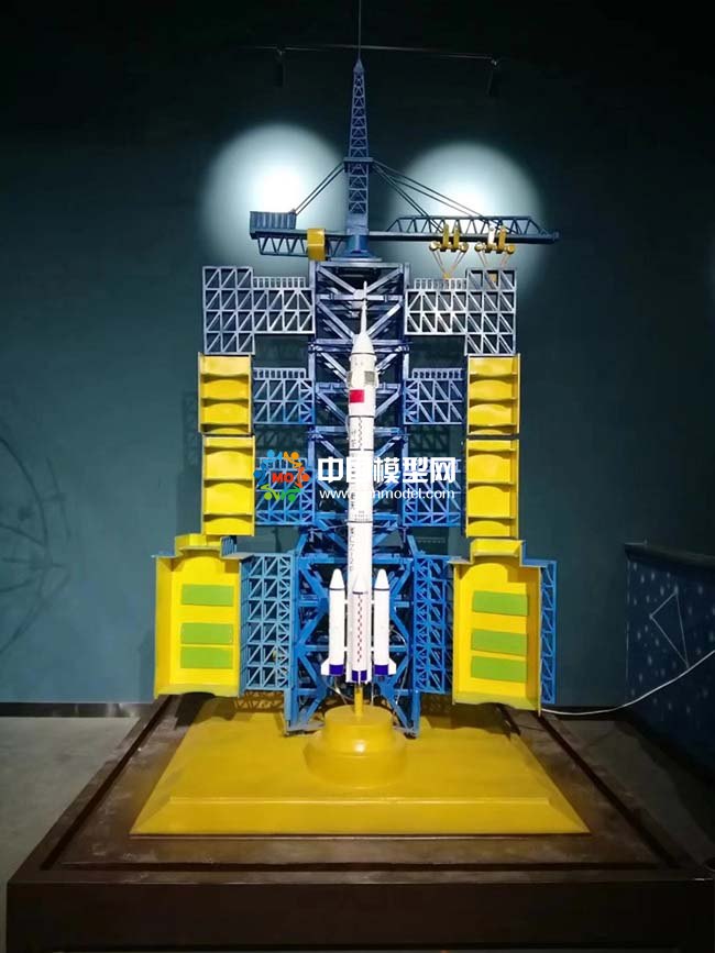 火箭發射臺模型