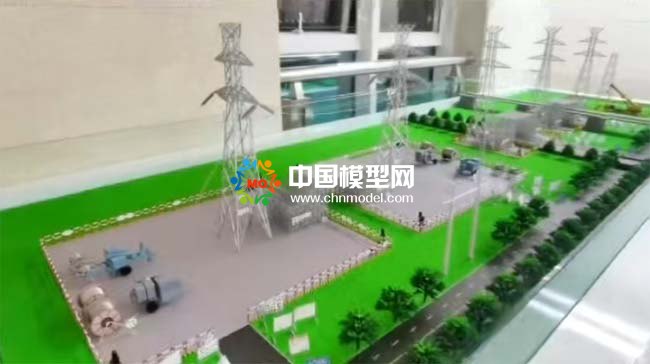 國家電網施工沙盤模型
