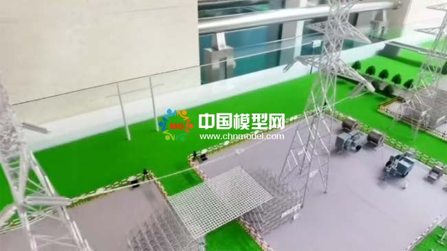 國家電網施工沙盤模型